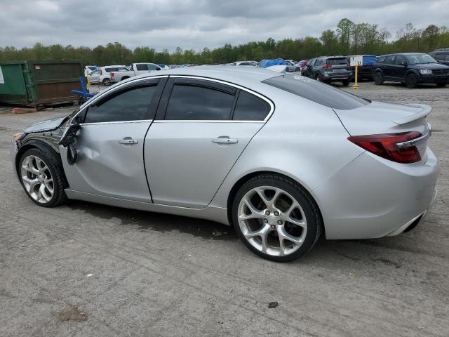 2G4GV5GX8G9100066 - 2016 BUICK REGAL GS ვერცხლისფერი ფოტო 2
