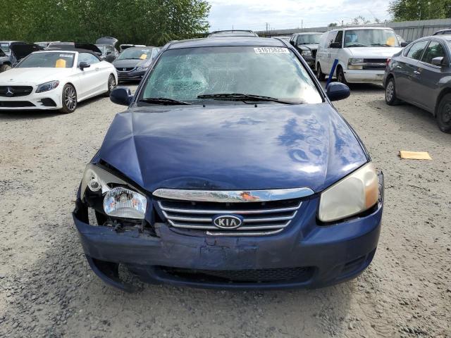 KNAFE121075421766 - 2007 KIA SPECTRA EX BLUE photo 5