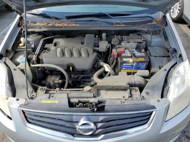 3N1AB6AP5CL625470 - 2012 NISSAN SENTRA 2.0 SILVER photo 11