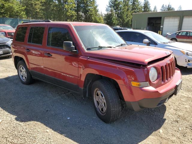 1C4NJPBA8CD660754 - 2012 JEEP PATRIOT SPORT BURGUNDY photo 4