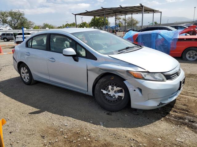 2HGFB2F58CH528647 - 2012 HONDA CIVIC LX BLUE photo 4