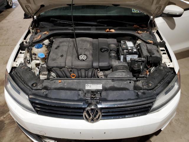 3VWDZ7AJ2BM349116 - 2011 VOLKSWAGEN JETTA SE WHITE photo 11