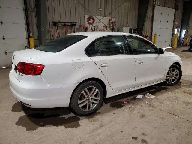 3VWDZ7AJ2BM349116 - 2011 VOLKSWAGEN JETTA SE WHITE photo 3
