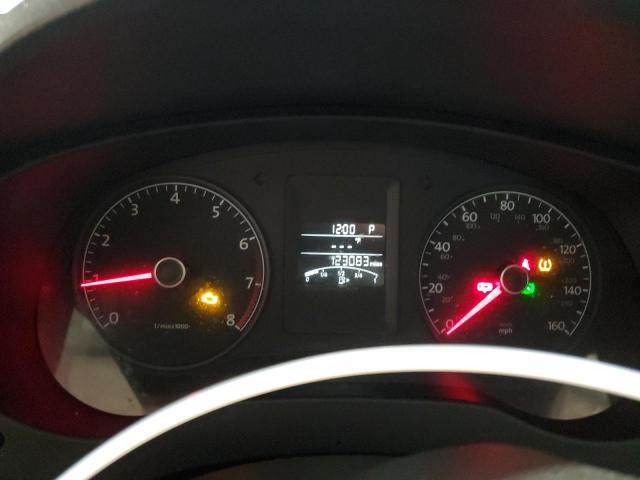 3VWDZ7AJ2BM349116 - 2011 VOLKSWAGEN JETTA SE WHITE photo 9