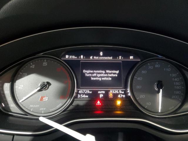 WAUB4CF58KA054741 - 2019 AUDI S5 PREMIUM PLUS GRAY photo 9