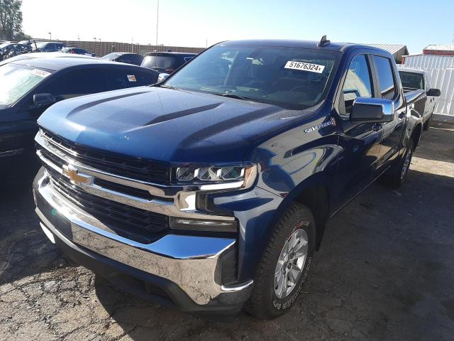 1GCPWCED0LZ147932 - 2020 CHEVROLET SILVERADO C1500 LT BLUE photo 1