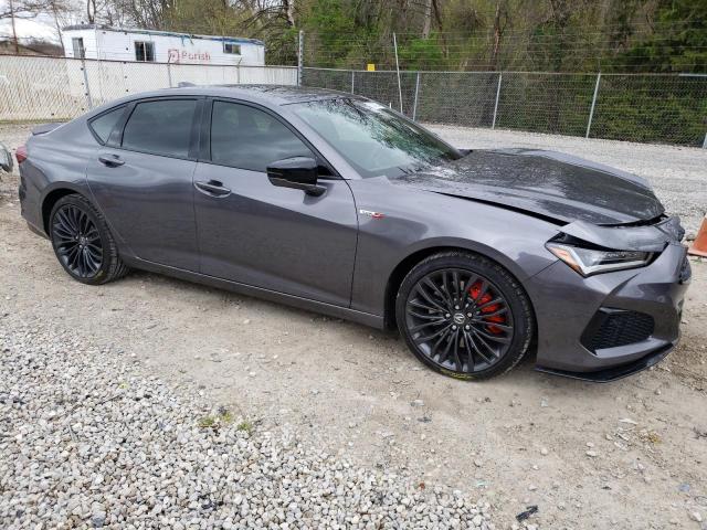 19UUB7F06PA003504 - 2023 ACURA TLX TYPE S PMC EDITION GRAY photo 4
