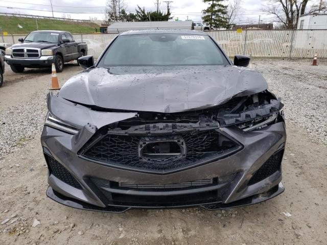 19UUB7F06PA003504 - 2023 ACURA TLX TYPE S PMC EDITION GRAY photo 5