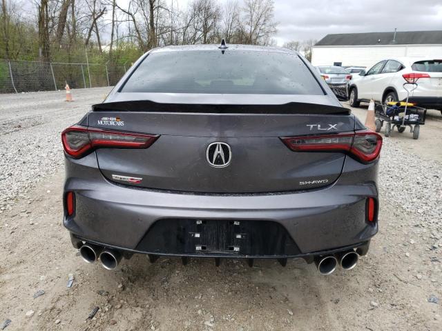 19UUB7F06PA003504 - 2023 ACURA TLX TYPE S PMC EDITION GRAY photo 6