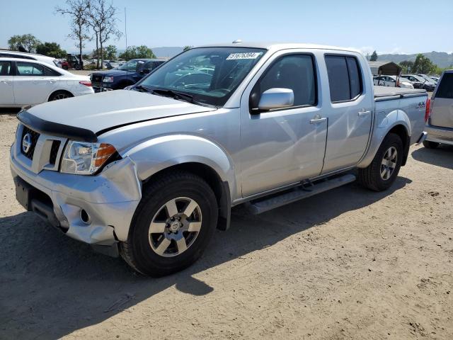 1N6AD0ER4BC409973 - 2011 NISSAN FRONTIER S SILVER photo 1