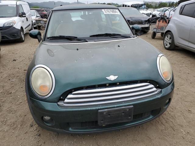 WMWMF33567TT56631 - 2007 MINI COOPER GREEN photo 5