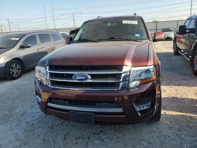 1FMJU1KT8FEF08715 - 2015 FORD EXPEDITION LIMITED BURGUNDY photo 5