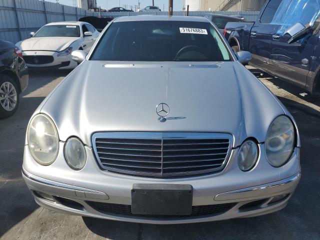 WDBUF56J56A821965 - 2006 MERCEDES-BENZ E 350 SILVER photo 5