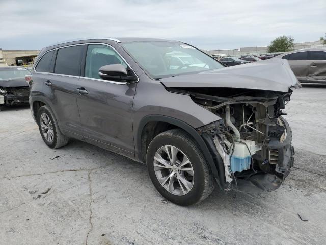 5TDKKRFH1FS099258 - 2015 TOYOTA HIGHLANDER XLE CHARCOAL photo 4