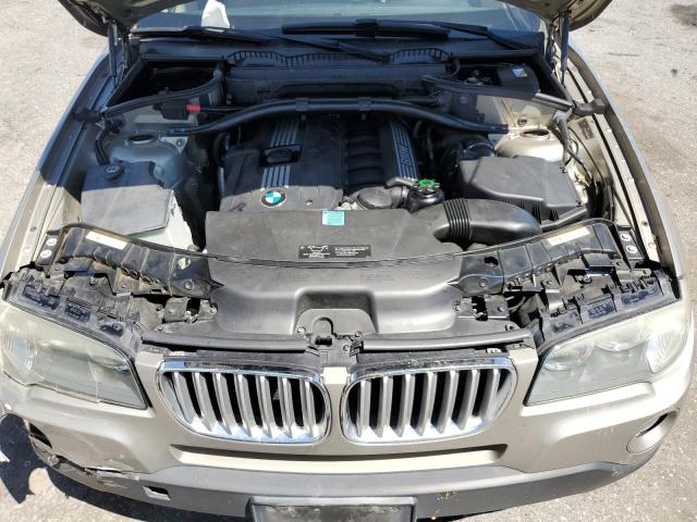 WBXPC93468WJ15920 - 2008 BMW X3 3.0SI TAN photo 11