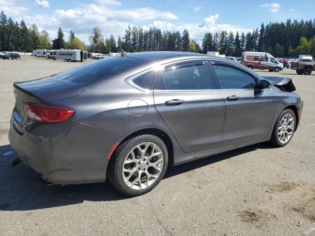 1C3CCCEG4FN636528 - 2015 CHRYSLER 200 C GRAY photo 3