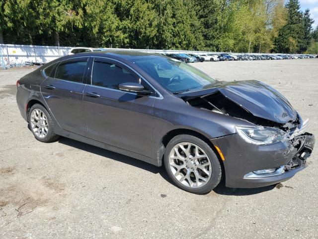 1C3CCCEG4FN636528 - 2015 CHRYSLER 200 C GRAY photo 4