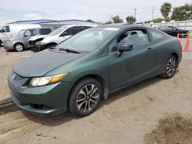 2HGFG3B84DH503513 - 2013 HONDA CIVIC EX GREEN photo 1