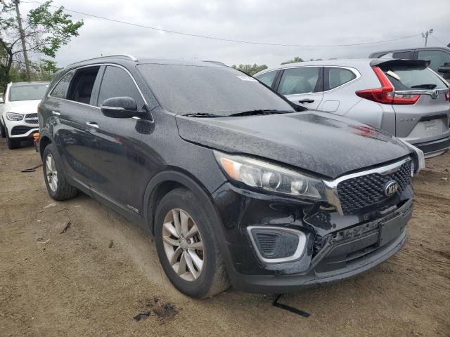 5XYPGDA56HG292481 - 2017 KIA SORENTO LX BLACK photo 4