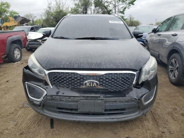 5XYPGDA56HG292481 - 2017 KIA SORENTO LX BLACK photo 5