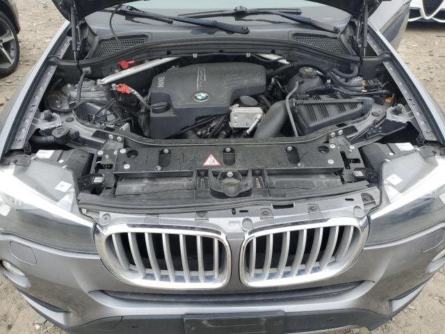 5UXWX9C54G0D67190 - 2016 BMW X3 XDRIVE28I GRAY photo 12