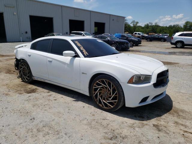 2C3CDXCT0EH331250 - 2014 DODGE CHARGER R/T WHITE photo 4