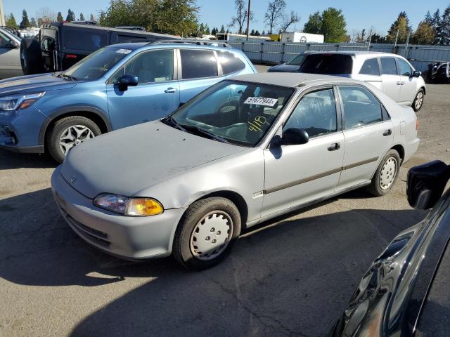 1HGEG8650RL047822 - 1994 HONDA CIVIC LX SILVER photo 1