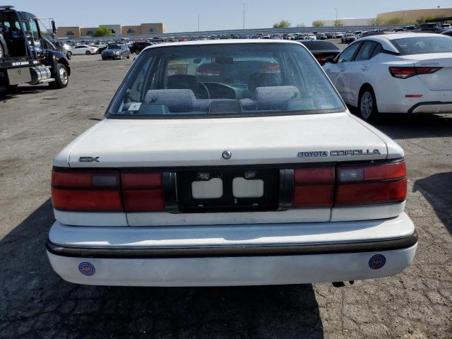 JT2AE94A8M3457228 - 1991 TOYOTA COROLLA DLX WHITE photo 6