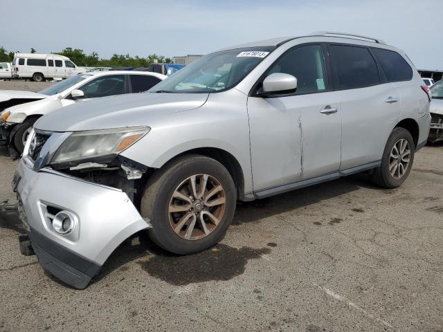 5N1AR2MM7FC681750 - 2015 NISSAN PATHFINDER S SILVER photo 1