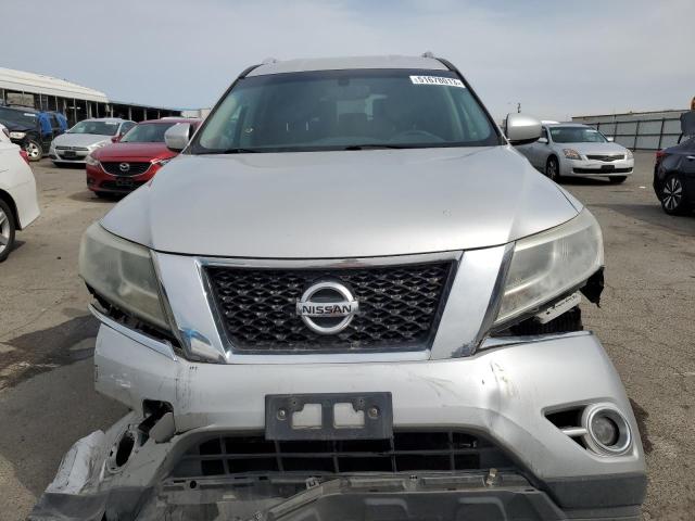 5N1AR2MM7FC681750 - 2015 NISSAN PATHFINDER S SILVER photo 5