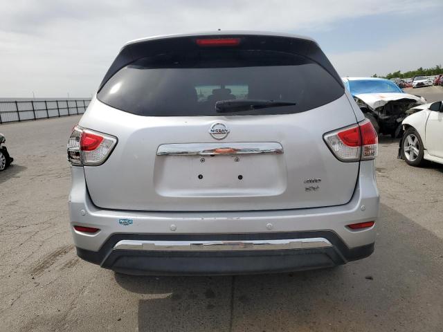 5N1AR2MM7FC681750 - 2015 NISSAN PATHFINDER S SILVER photo 6