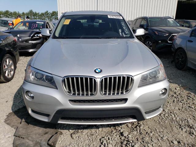 5UXWX7C54DL982978 - 2013 BMW X3 XDRIVE35I SILVER photo 5