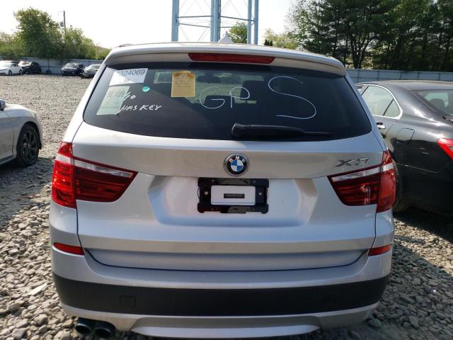 5UXWX7C54DL982978 - 2013 BMW X3 XDRIVE35I SILVER photo 6