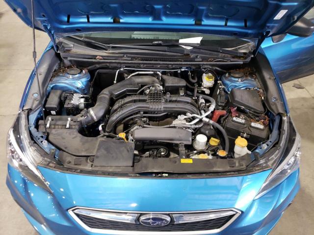 4S3GTAA64K3737928 - 2019 SUBARU IMPREZA BLUE photo 11