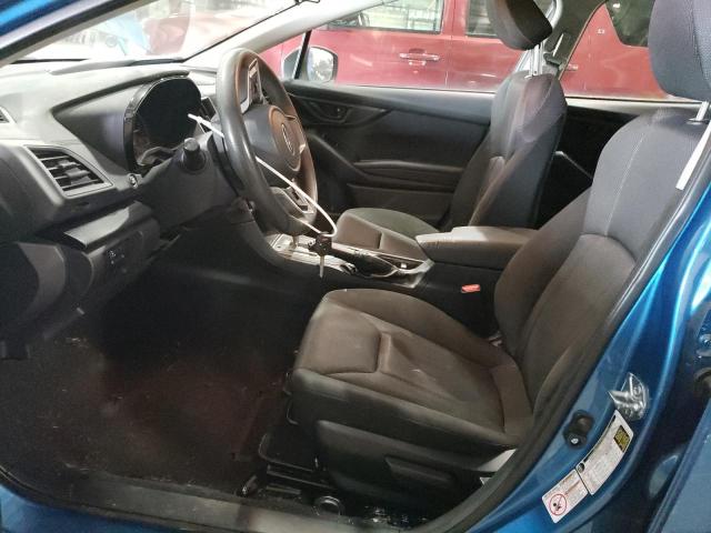 4S3GTAA64K3737928 - 2019 SUBARU IMPREZA BLUE photo 7