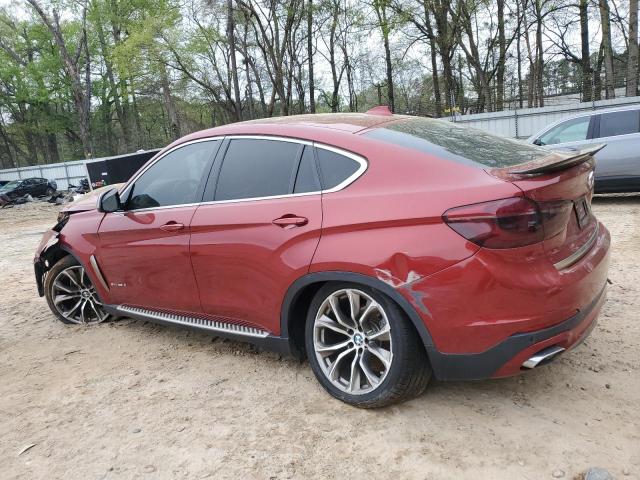 5UXKU0C56J0G80834 - 2018 BMW X6 SDRIVE35I RED photo 2