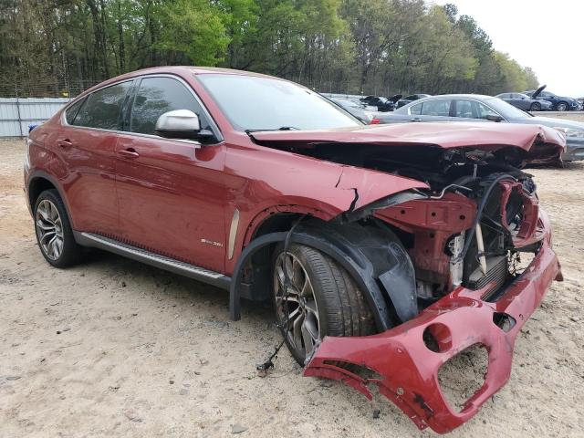 5UXKU0C56J0G80834 - 2018 BMW X6 SDRIVE35I RED photo 4