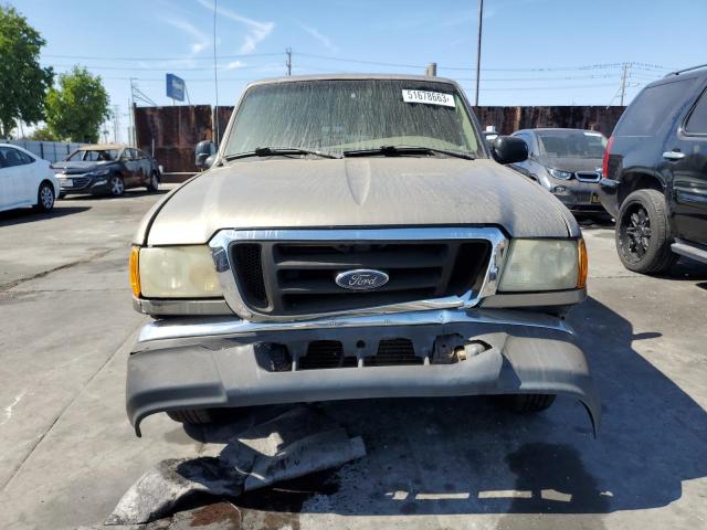 1FTYR44U94PA25411 - 2004 FORD RANGER SUPER CAB TAN photo 5