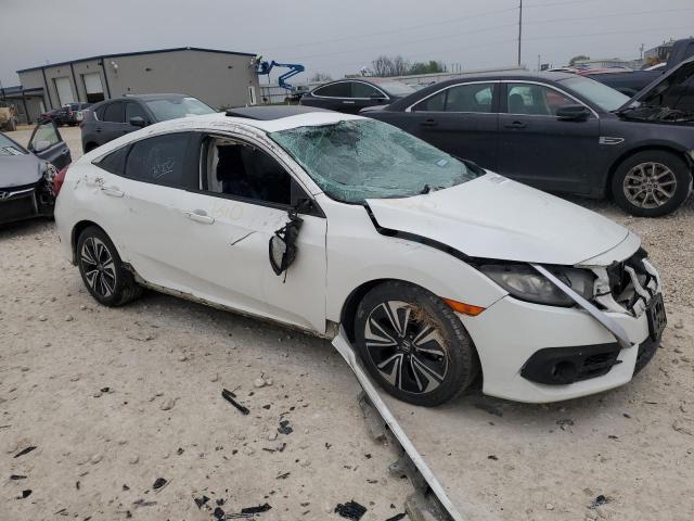 19XFC1F74HE015339 - 2017 HONDA CIVIC EXL WHITE photo 4