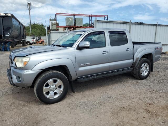 3TMJU4GN1EM174018 - 2014 TOYOTA TACOMA DOUBLE CAB PRERUNNER SILVER photo 1