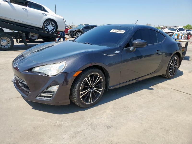 JF1ZNAA16D2725463 - 2013 TOYOTA SCION FR-S CHARCOAL photo 1