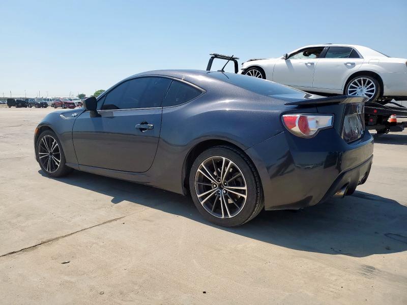 JF1ZNAA16D2725463 - 2013 TOYOTA SCION FR-S CHARCOAL photo 2