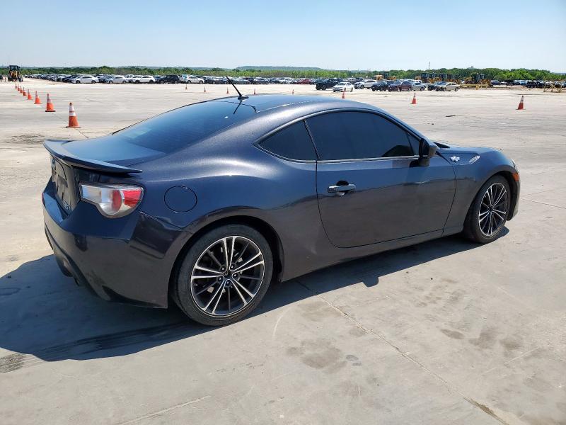 JF1ZNAA16D2725463 - 2013 TOYOTA SCION FR-S CHARCOAL photo 3