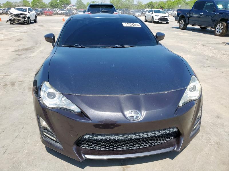 JF1ZNAA16D2725463 - 2013 TOYOTA SCION FR-S CHARCOAL photo 5