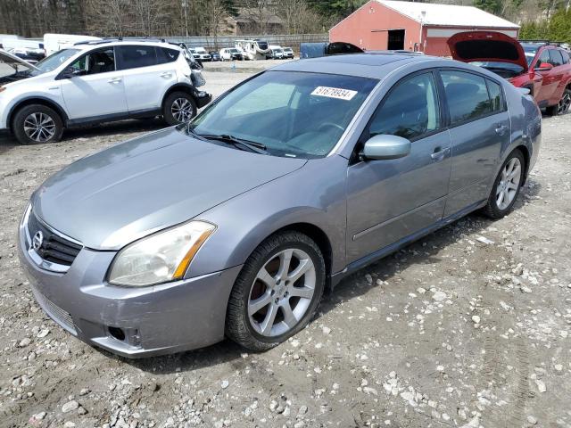 1N4BA41E58C838970 - 2008 NISSAN MAXIMA SE GRAY photo 1