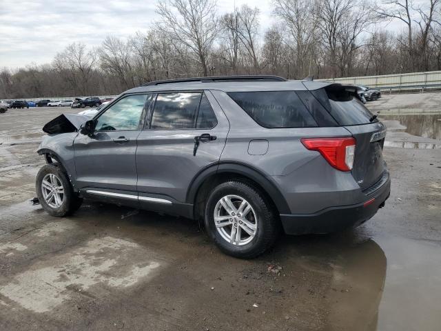 1FMSK8DH8MGB77700 - 2021 FORD EXPLORER XLT 石墨色 照片 2