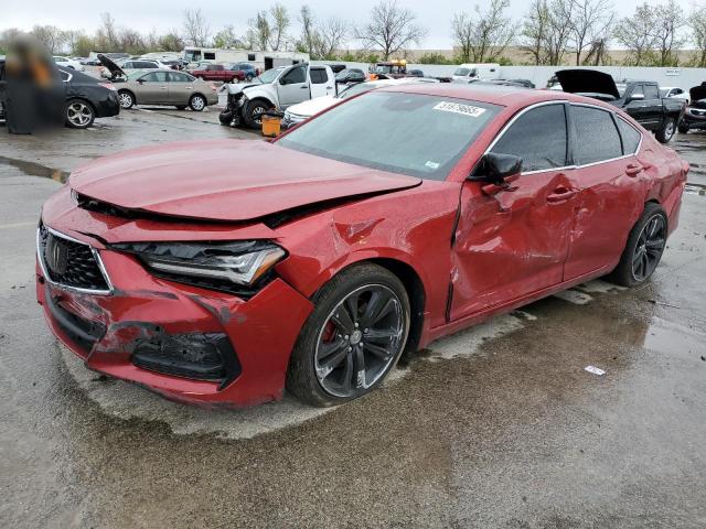 19UUB5F42MA008752 - 2021 ACURA TLX TECHNOLOGY RED photo 1