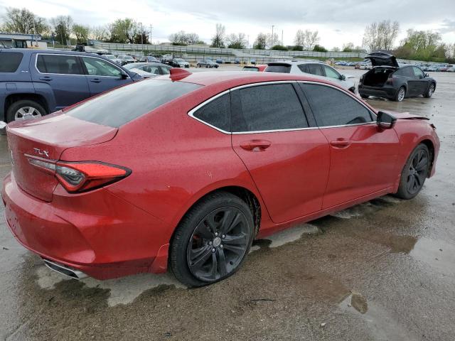 19UUB5F42MA008752 - 2021 ACURA TLX TECHNOLOGY RED photo 3