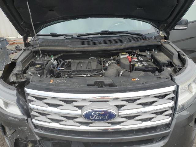 1FM5K7D89JGB85307 - 2018 FORD EXPLORER XLT Մոխրագույն լուսանկար 12