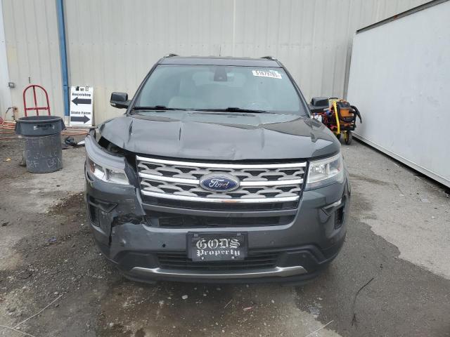 1FM5K7D89JGB85307 - 2018 FORD EXPLORER XLT Մոխրագույն լուսանկար 5